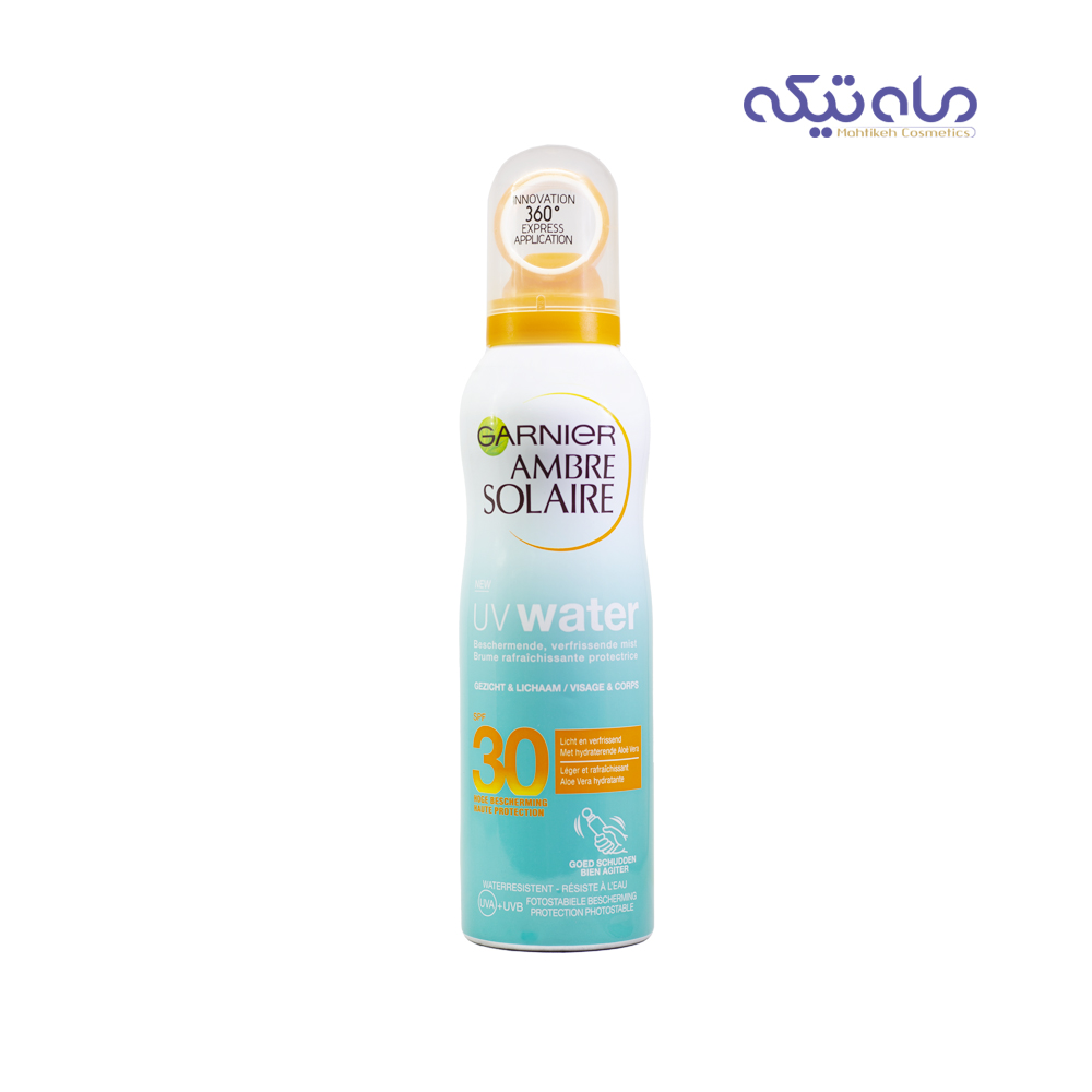 اسپری ضد آفتاب گارنیر دارای spf30، حجم 200 میلی لیتر