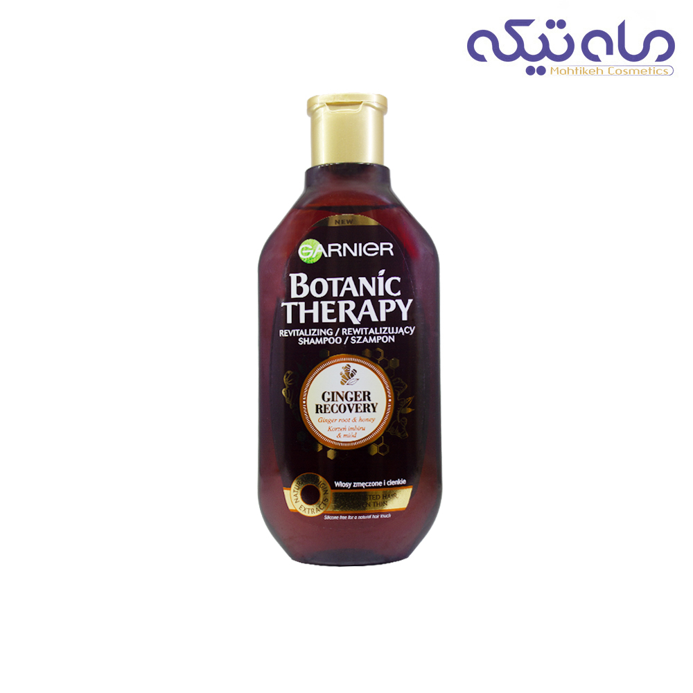 شامپو بوتانیک تراپی احیا کننده گارنیر حاوی عصاره زنجبیل