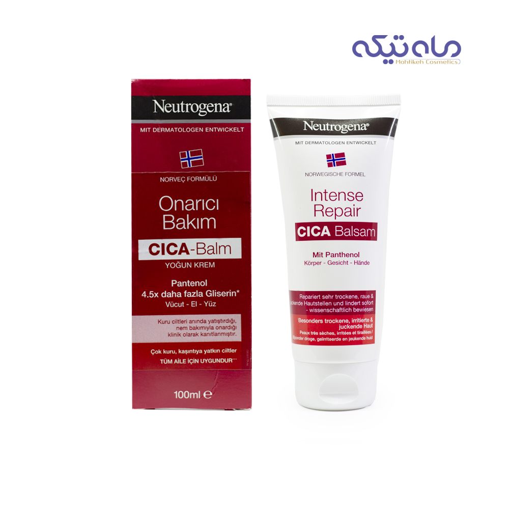 کرم ترمیم کننده عمیق پوست نوتروژینا مدل CICA-Balm