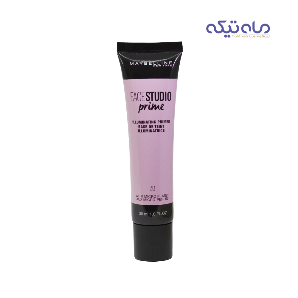 پرایمر میبلین سری فیس استودیو، مدل ضد تیرگی شماره 20، حجم 30 میلی لیتر