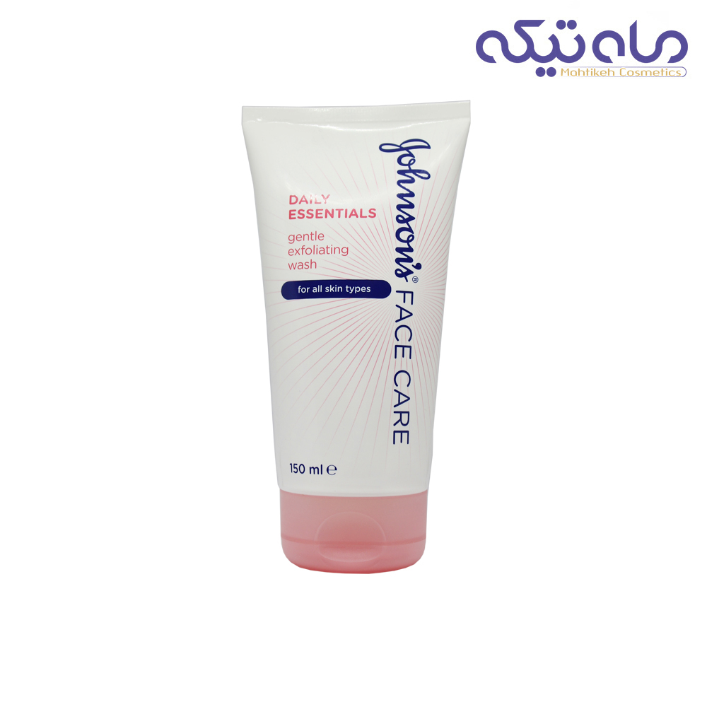 ژل شستشوی صورت جانسون (لایه بردار ملایم) مدل Face Care